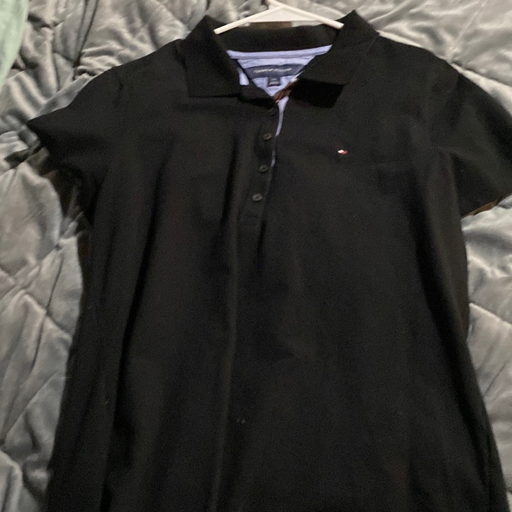 black button shirt